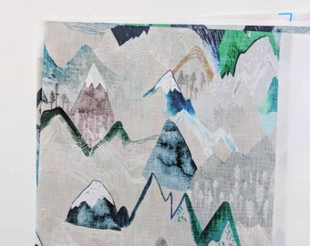 Magical Mountains | Over Collar Pet Bandana | Tie Up Pet Bandana | Dog & Cat Accessories