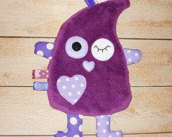 Very soft fleece flat sprite plush
