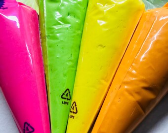 Neon bright liqua-gel food coloring