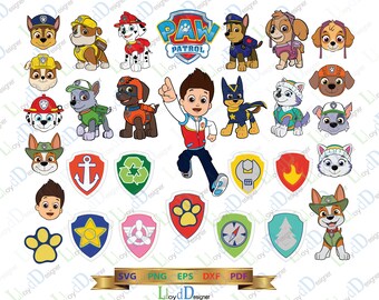 free paw patrol svg file