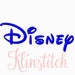 50% Sale!! Disney Font Embroidery Fonts 5 Sizes Fonts BX Fonts Embroidery Designs PES Fonts Alphabets - Instant Download