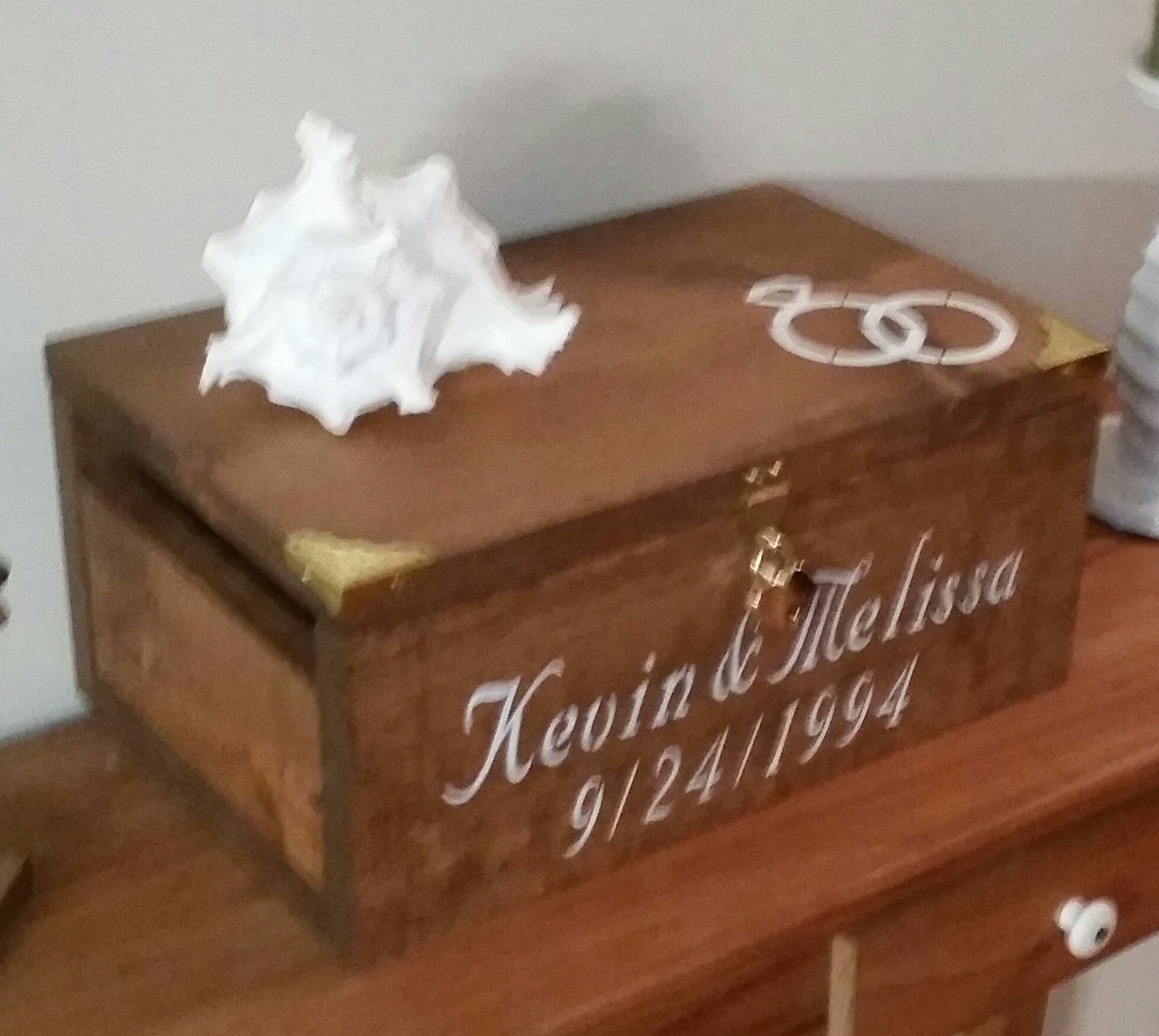 Personalized Wedding Card Box (Small) Personalized Wedding Card Box (Small)