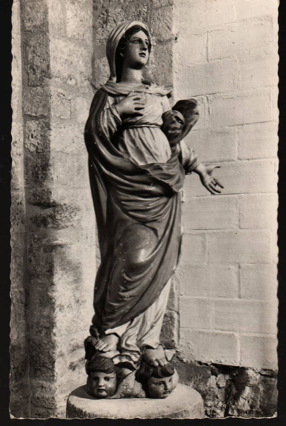 Notre-Dame en L'Isle + Saint-Georges-D'Oleron (Charente Maritime) + Vintage Photo Postcard