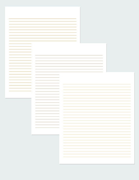 Lined paper for letter writing picture