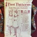 Vintage Edwardian Womens Undergarment Patterns (Uncut)