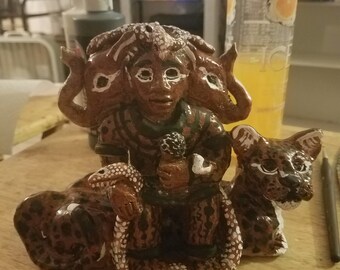 4 inch custom kiln fired icon