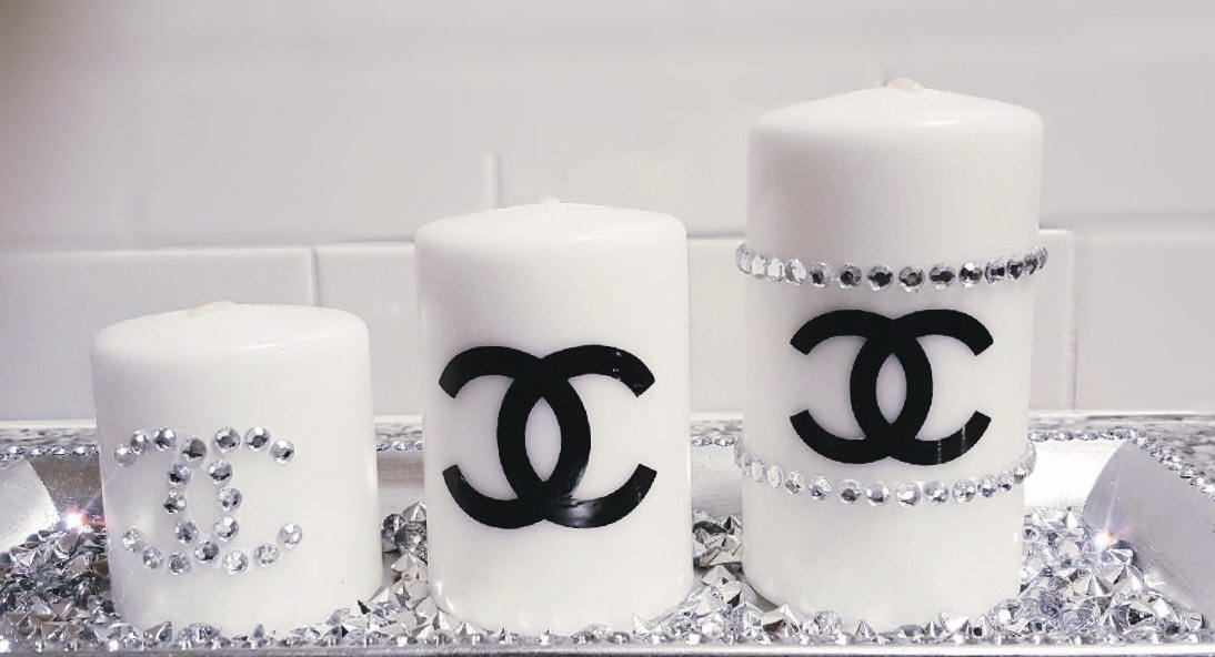 Designer Inspired Chanel Candle Set