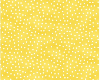 Yellow dot fabric  Etsy