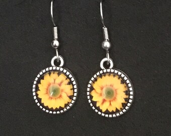 Sunflower Earrings