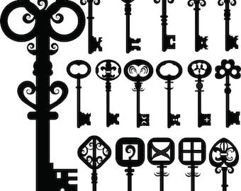 Old Keys~ 11717742 ~ Ceramic Decal - Glass Decal ~LEAD FREE & Food Safe ~ Enamel Decal ~ Waterslide Decal
