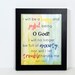 Happy and Joyful Being Quote | Print