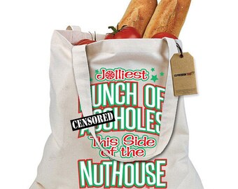 Jolliest Bunch Of A**holes Shopping Tote Bag