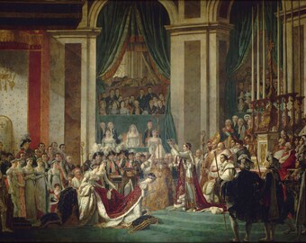 Poster, Many Sizes Available; Jacques Louis David Le Couronnement De L'Empereur Et De L'Imperatrice, 2 Decembre 1804