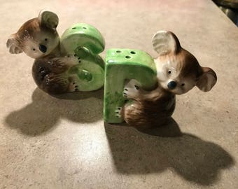 Sweet Little Koala Salt and Pepper Shakers