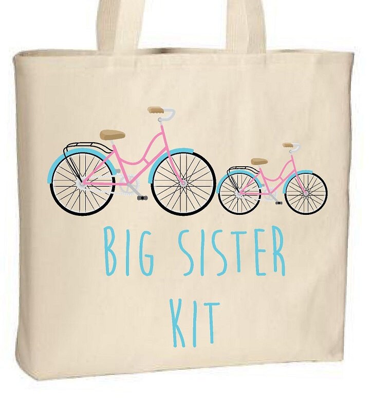 Personalized Big Sister Bags or Mother/Daughter Bags