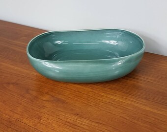 Russel Wright Seafoam Green Vegetable Bowl American Modern Steubenville Pottery