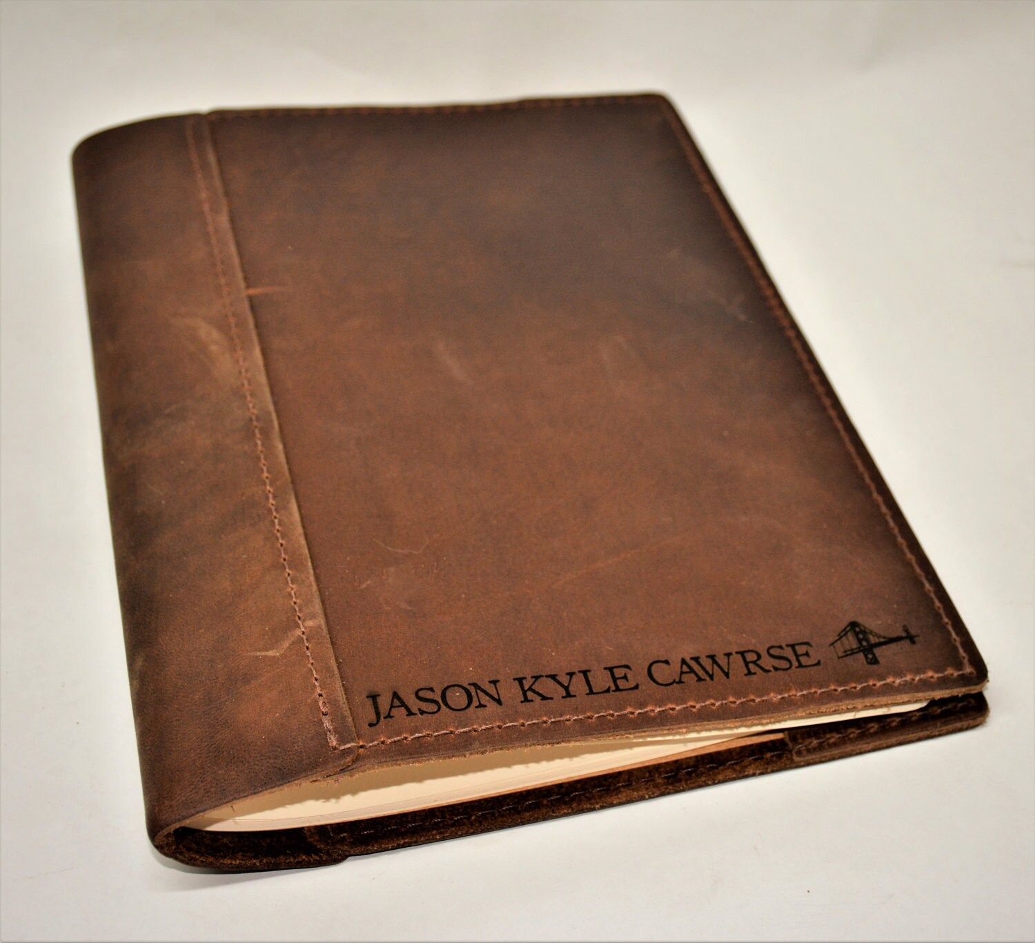 Large Composition Cover Diary Notebook Personalized