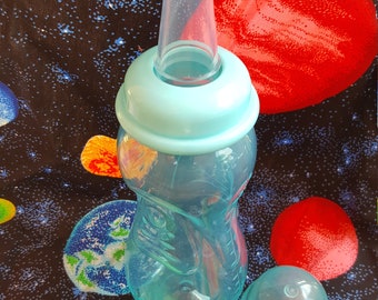 Nuby Light Blue/Teal Adult (Modified) Bottle