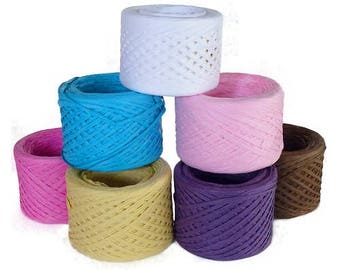 Paper Raffia Ribbon - 100 Meters