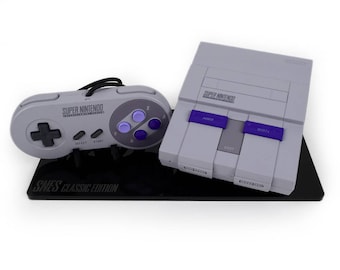 SNES Super Nintendo Classic Display Stand Dock: Shelf Candy
