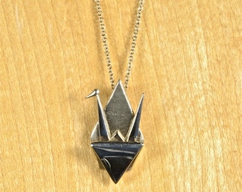Earthwise Jewelry® Origami Peace Crane Necklace