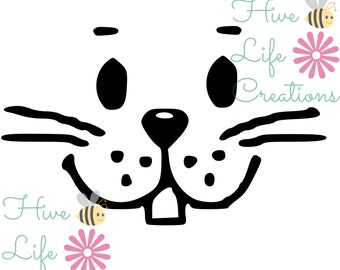 Download Easter Bunny Digital Download Cricut Silhouette Download
