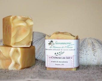 Creamy goat milk SOAP.