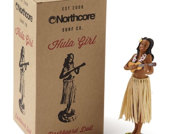 Northcore Hawaiian Hula Dashboard Doll