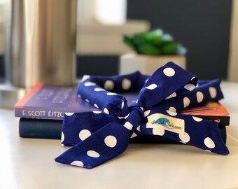 SoCal Curls Hair Curling Tie in Pin Up Blue - As seen on the Today Show