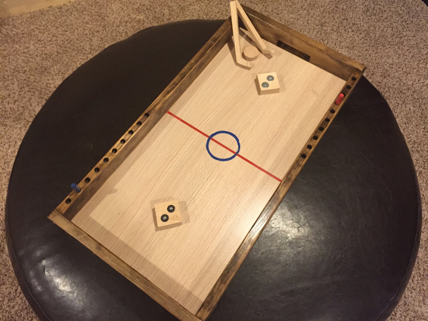 Wooden Hockey Game Build a Nok Hockey Table 41 Steps 14 ... Wooden Hockey Game Build a Nok Hockey Table 41 Steps 14 ...