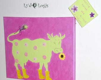 'Purple in the Meadows' table
