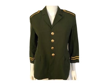 Vintage Military Jacket, Vintage Army Jacket