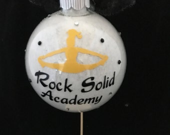 Christmas ornament, Personalized Christmas ornament, Cheerleader ornament, Personalized cheer ornament, gym ornament all-star ornament,