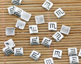 200pcs tibetan silver plated specail sign note design EF2401