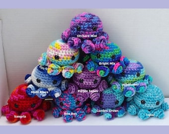 Handmade Crochet Octopus, Amigurumi, Stuffed Animal, Octopus, Stuffed Octopus, Toy, Mother's Day Gift, Gift Idea, Stress Reliever, Summer
