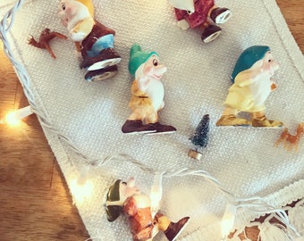 Vintage Disney Snow White Dwarves