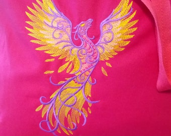 Phoenix rising tote bag