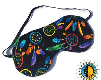 Sleep Mask | Dream Catcher | Eye Mask | Lavender | Chamomile | Peppermint | Relaxation | Meditation | Travel Mask | Sleep Wear | Blindfold |