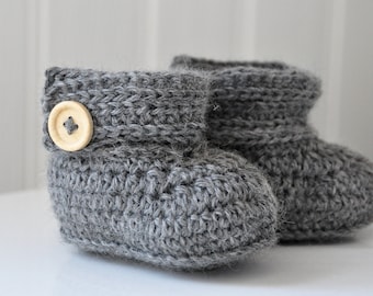 Wrap Around Baby Boots - Instant Download PDF Crochet Pattern