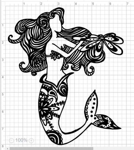 Free Free 106 Mermaid Mandala Svg Free SVG PNG EPS DXF File