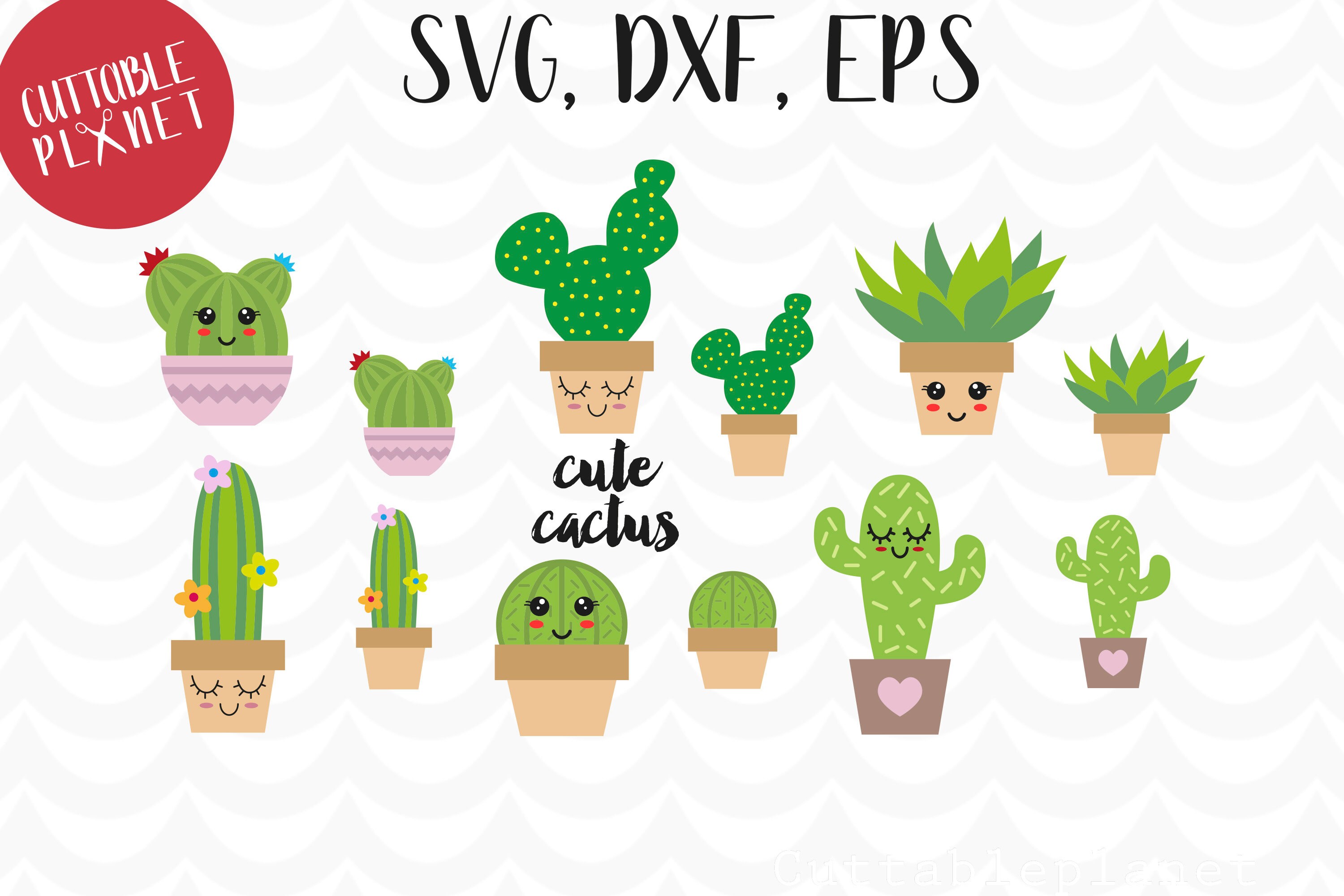 Download Cactus kawaii svg dxf eps cacti kawaii svg cute cactus