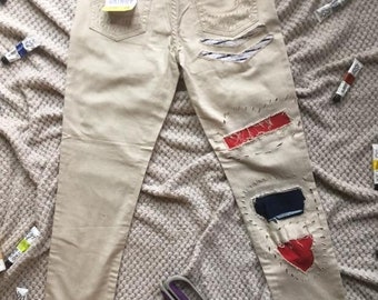 Patched Up - Denim Pants
