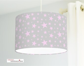 Lampshade - stars - 35cm - desired color and size on request