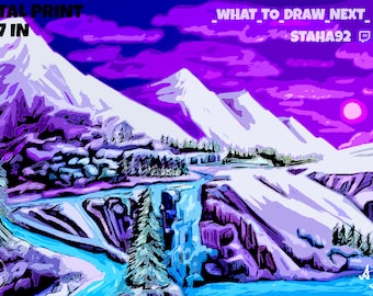The Snowy Mountains by Adam Staha