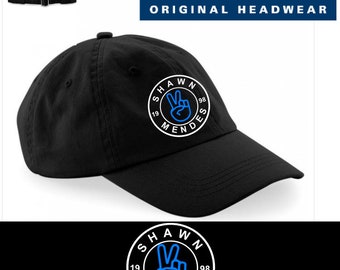 Shawn Mendes T Shirt Baseball Cap High Quality Beechfield 100% Cotton Cap