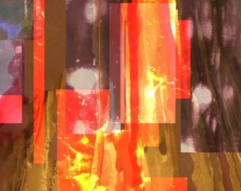 Manipulated digital photograph- " Last seen"