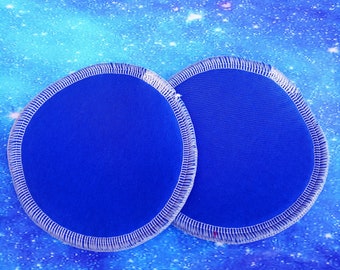 4" Breast Pads Heavy Flow Breastfeeding pads, Baby Shower Gift - Cotton Jersey - Zorb / SHOBF Core - Windpro Backed - By Crimson Moon