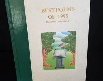 Best poems of 1995- The National Library of Poems*Good Condition* Free Ship*
