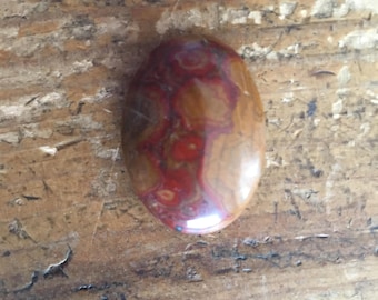 Morgan Hill Poppy Jasper Cabochon