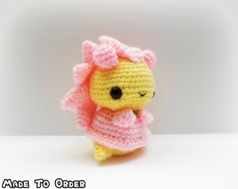 Crochet Cherrim Inspired Chibi Pokemon